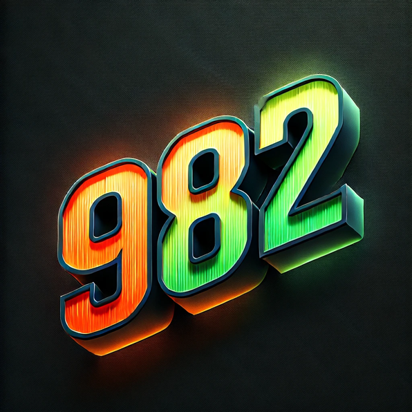 logotipo da plataforma 982bet onde você poderá se cadastrar gratuitamente